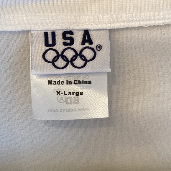 White Jacket Windbreaker XL Team USA - Picture 2 of 10